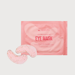 Mască de ochi cu gel hidratant și 4 ingrediente active, NL Beauty