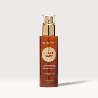BEACH BABE™ Salted Caramel - Ulei de corp pentru bronzare rapidă și hidratare intensă